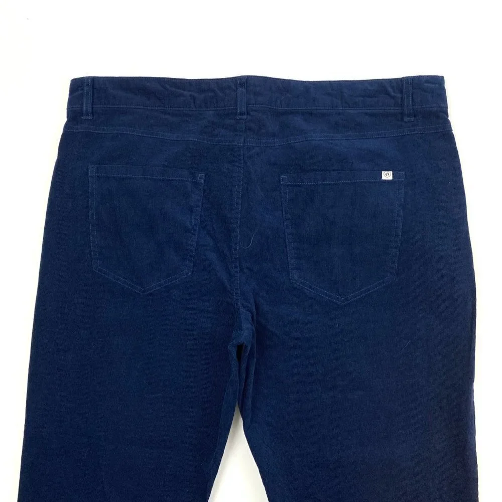 Hang Ten Straight Leg Men's‎ size 40x30 Navy Blue Corduroy Pants